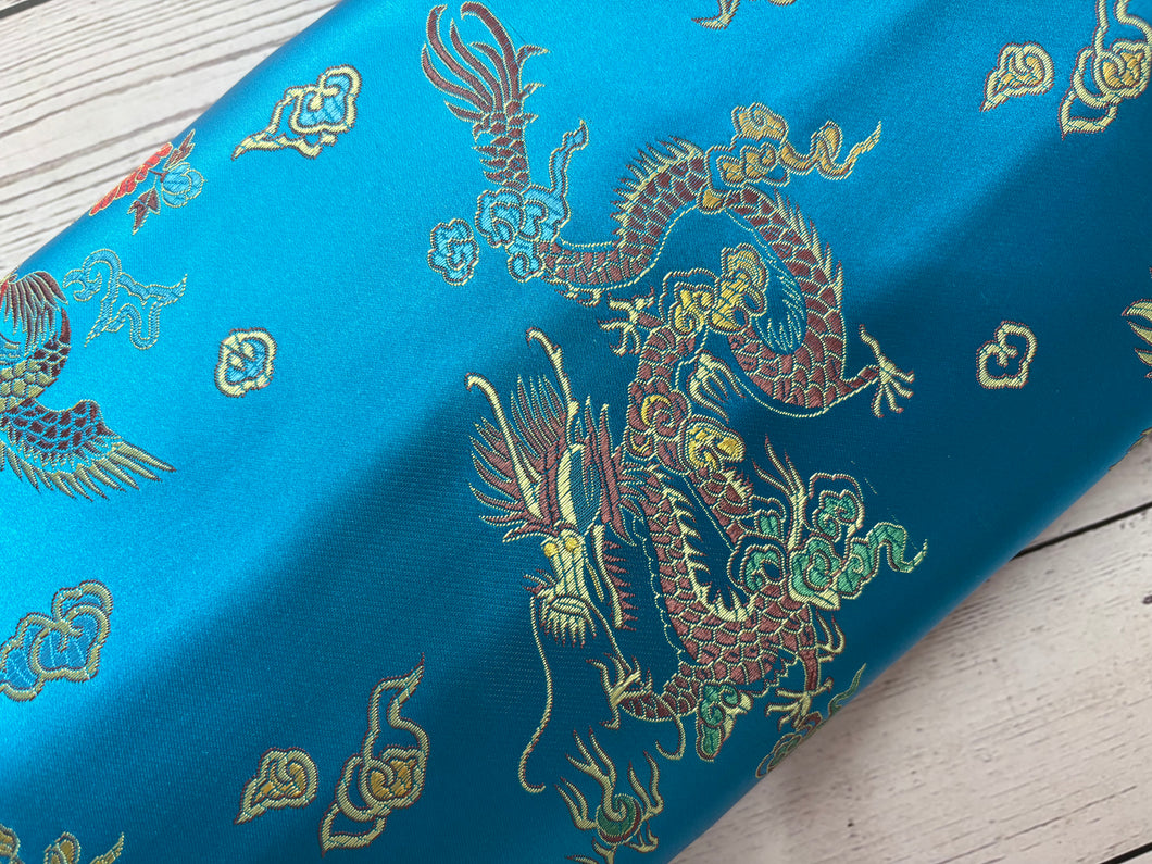 Brocade Turquoise Chinese