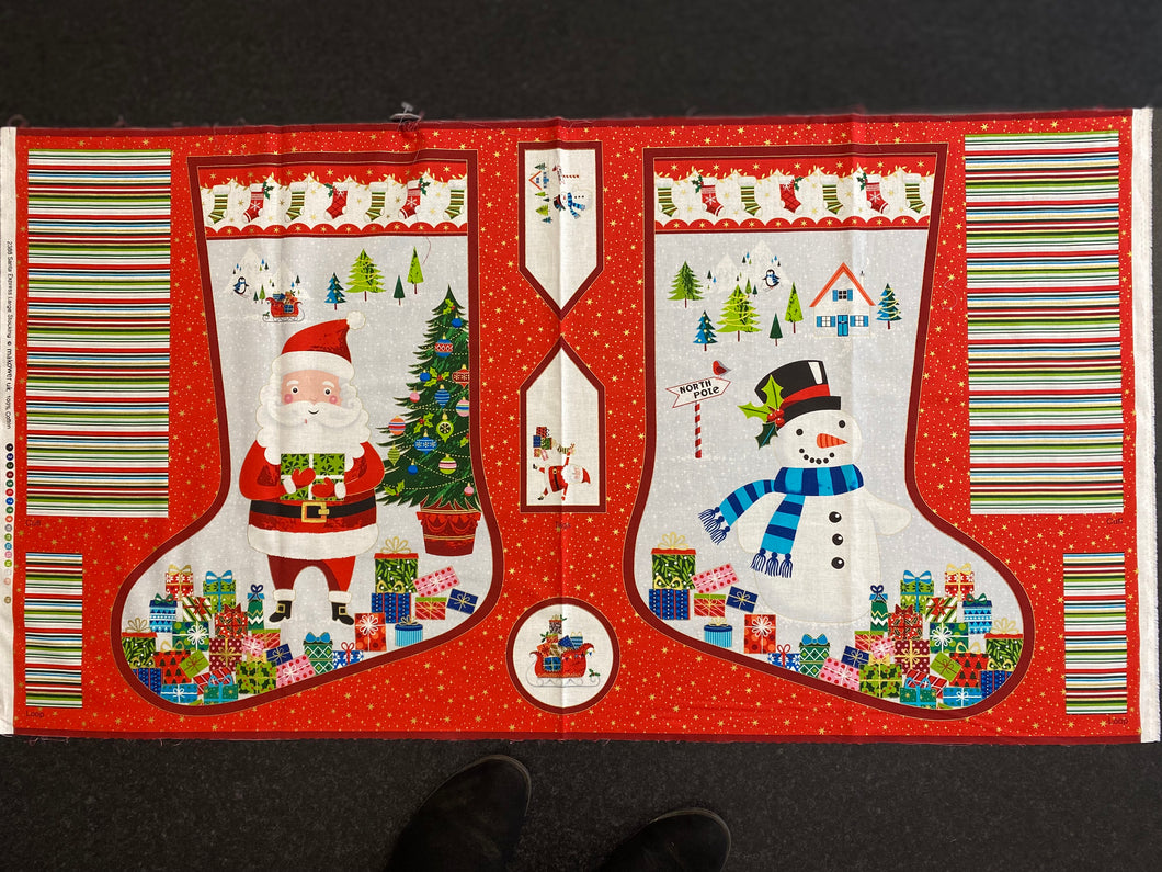 Christmas Large Stocking - Santa Express