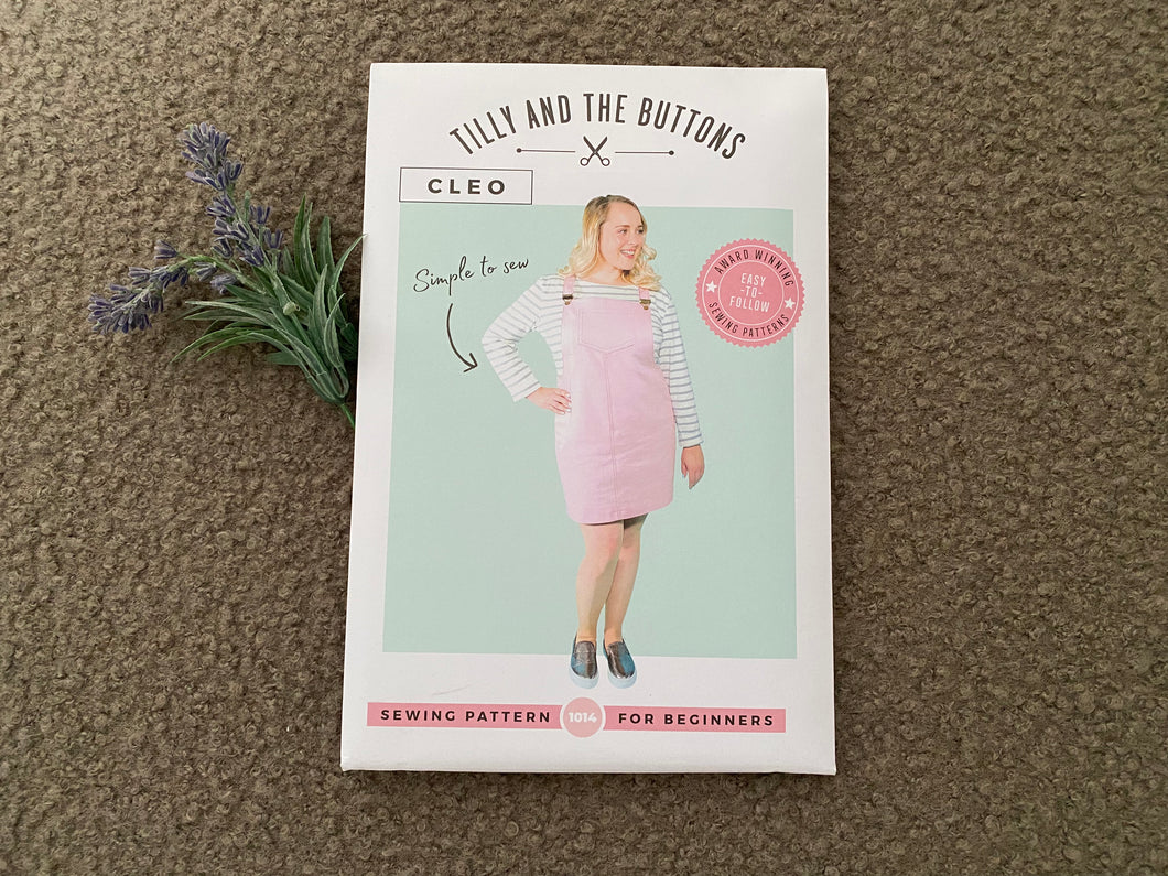 Tilly And The Buttons Cleo Pinafore and Dungaree Dress
